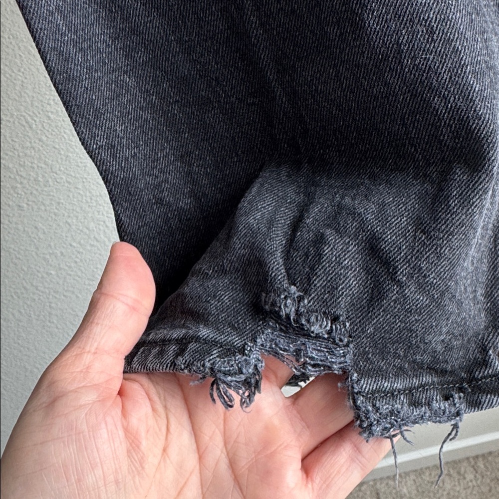 Abercrombie Fitch 90s Straight Ultra High Rise Jeans Womens Size 27 reg - Picture 4 of 4